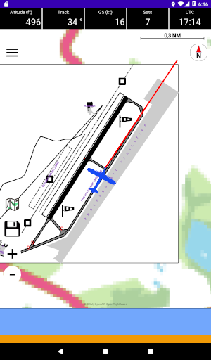 Airport map